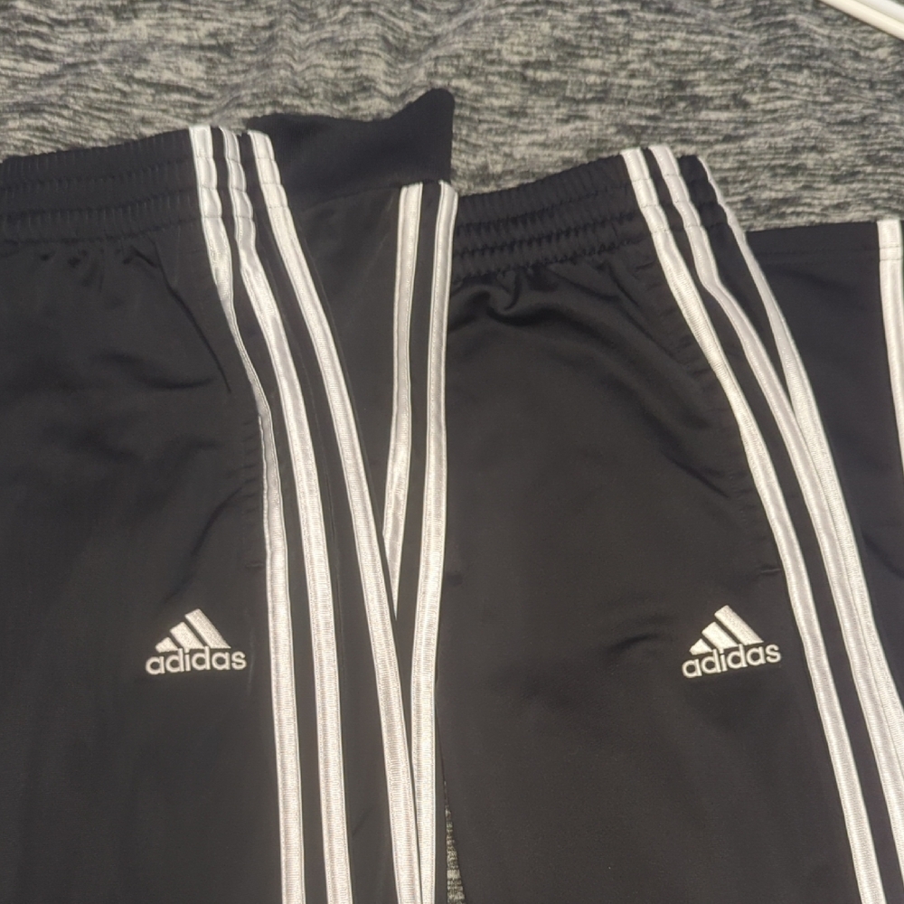 Adidas Kids Black Track Pants